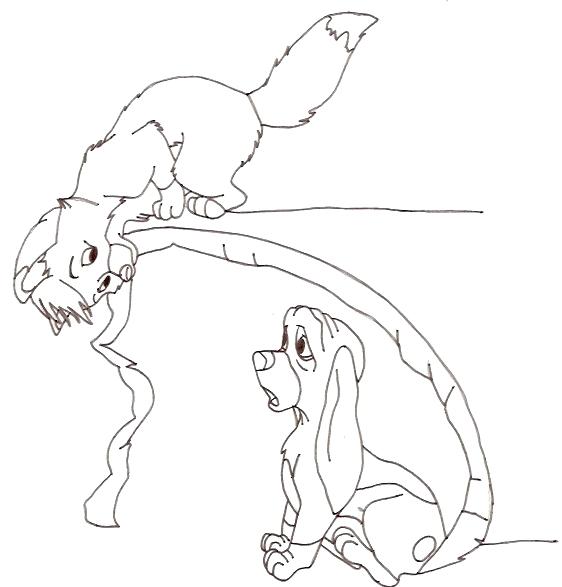 562x587 Red Fox Coloring Pages Fox And The Hound Coloring Sheets Google