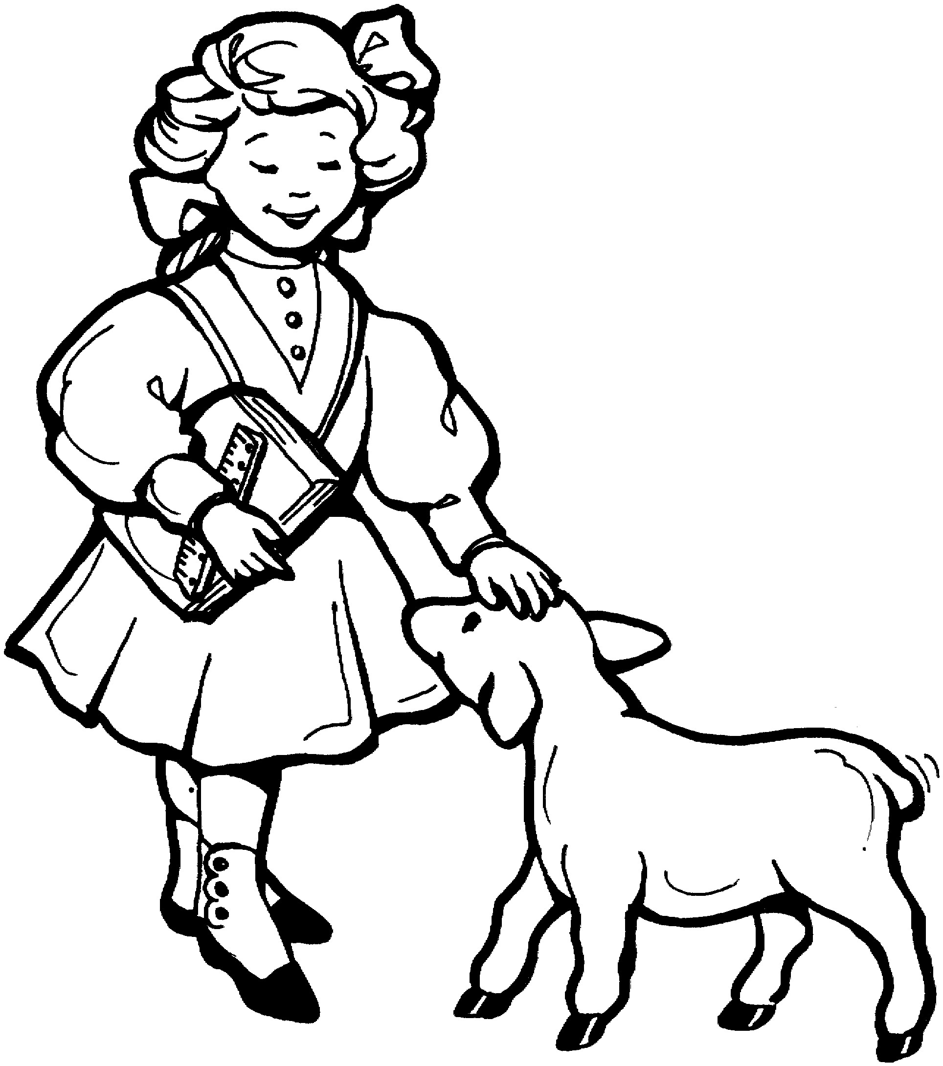1928x2180 Coloring Pages Mother Goose Nursery Rhymes Copy Free Printable