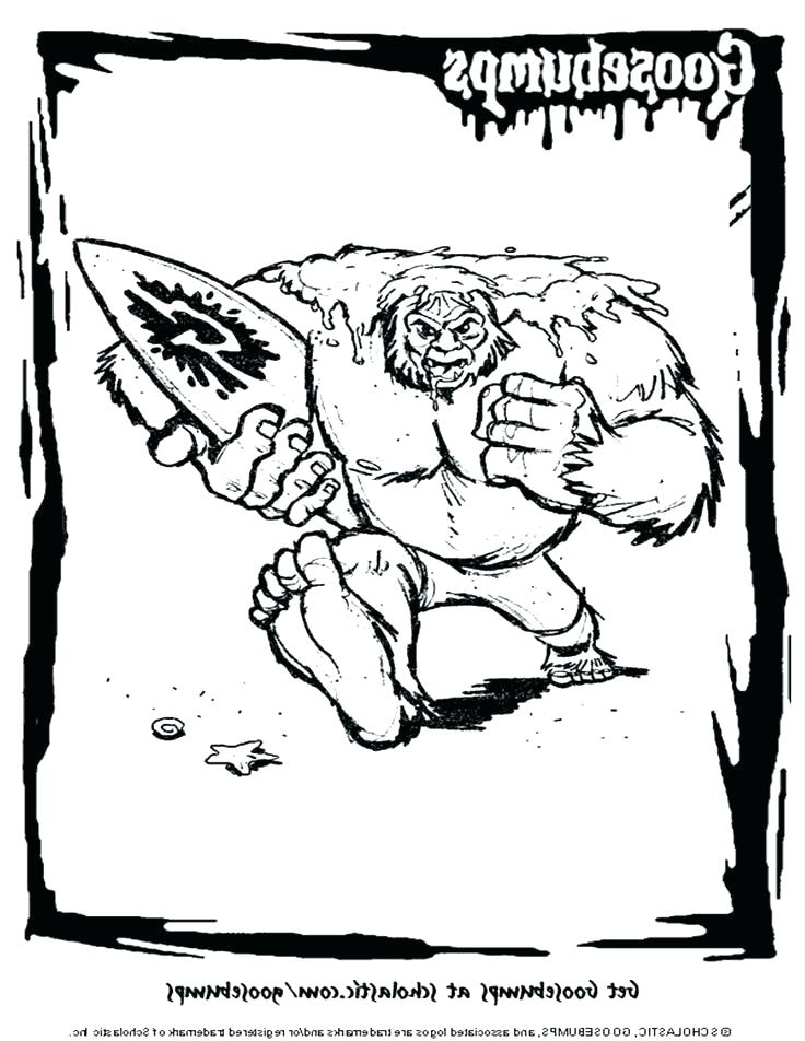 736x952 Goosebumps Coloring Pages Goosebumps Coloring Pages Printable