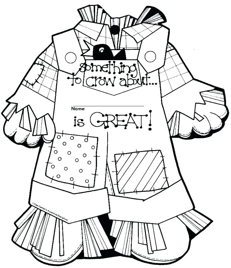 736x855 Free Printable Scarecrow Coloring Sheets Goosebumps Coloring Pages