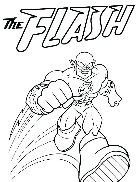 567x741 Flash Gordon Coloring Pages