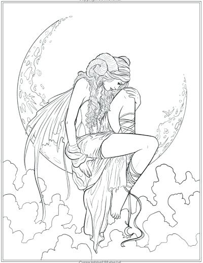 400x516 Gothic Coloring Pages Fairy Coloring Pages Beautiful Fairy