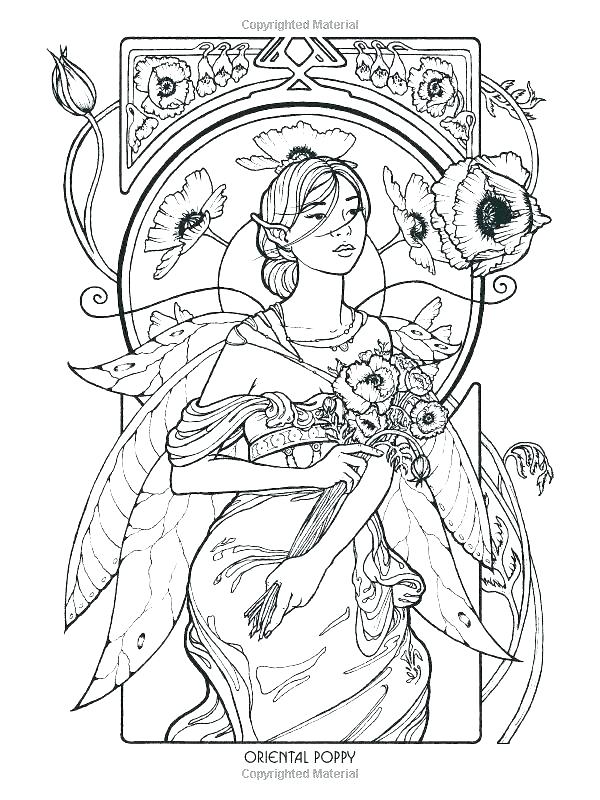 600x800 Gothic Coloring Pages