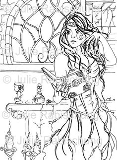 236x322 Amazing Idea Gothic Coloring Pages For Adults Printable To Print
