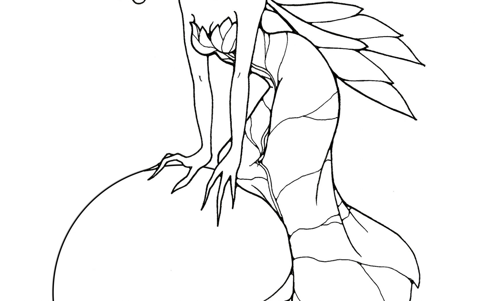 1680x1050 Gothic Fairy Coloring Page Free Printable Adults Pages Adult Goth