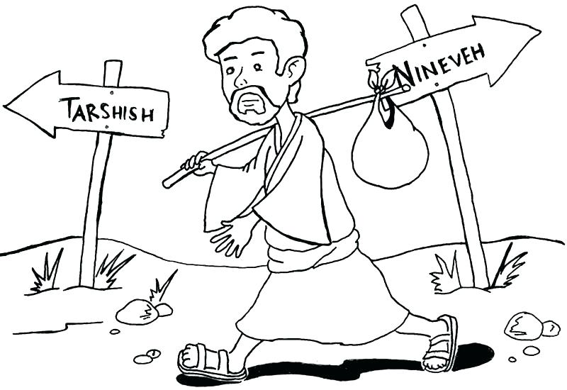 800x550 Of Jonah And The Whale Coloring Page For And The Whale Coloring