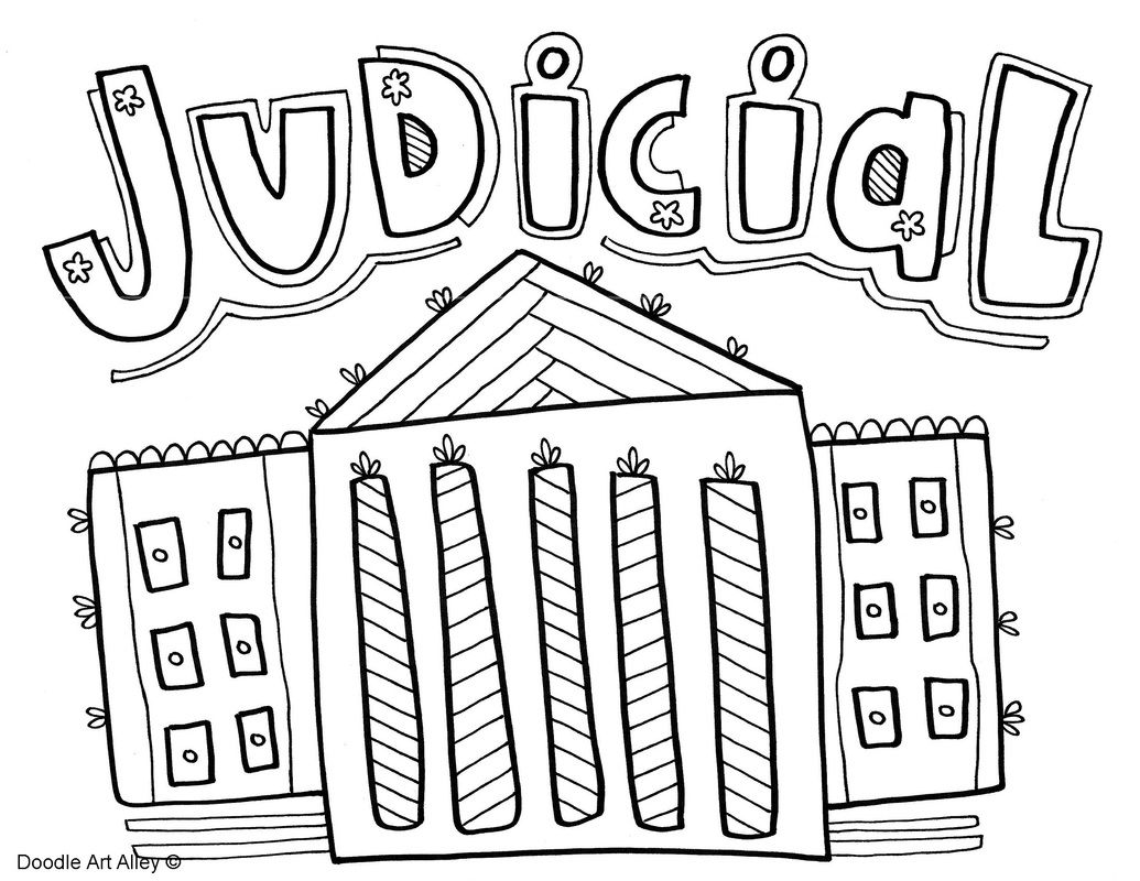 1035x800 Branches Of Government Coloring Pages, Classroom Doodles, Doodle