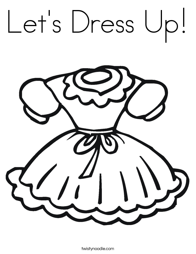 685x886 Dress Up Coloring Pages