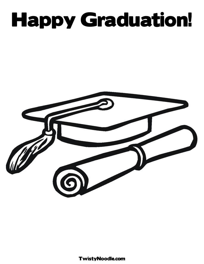 685x886 Graduation Coloring Pages