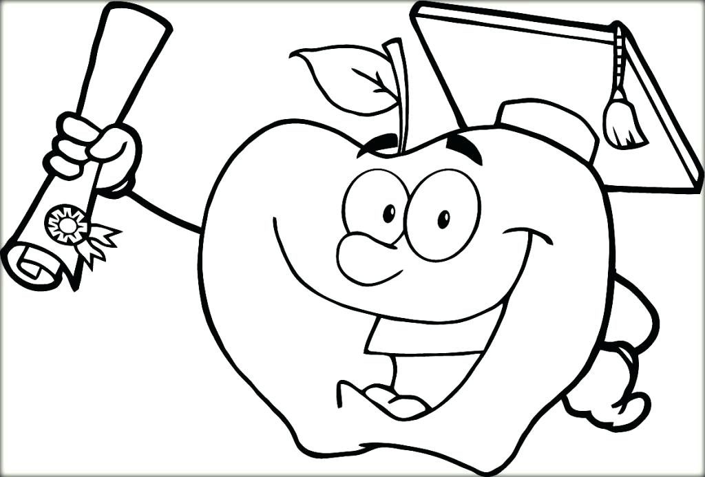 1024x693 High School Graduation Coloring Pages Graduation Coloring Pages