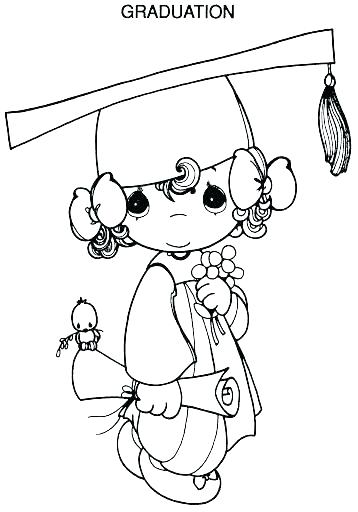 358x512 Graduation Coloring Pages Precious Graduation Coloring Pages