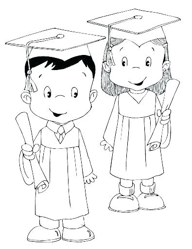 395x512 Graduation Coloring Pages Graduation Coloring Pages Cap Page