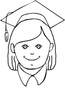 222x300 Print Graduation Cap And Diploma