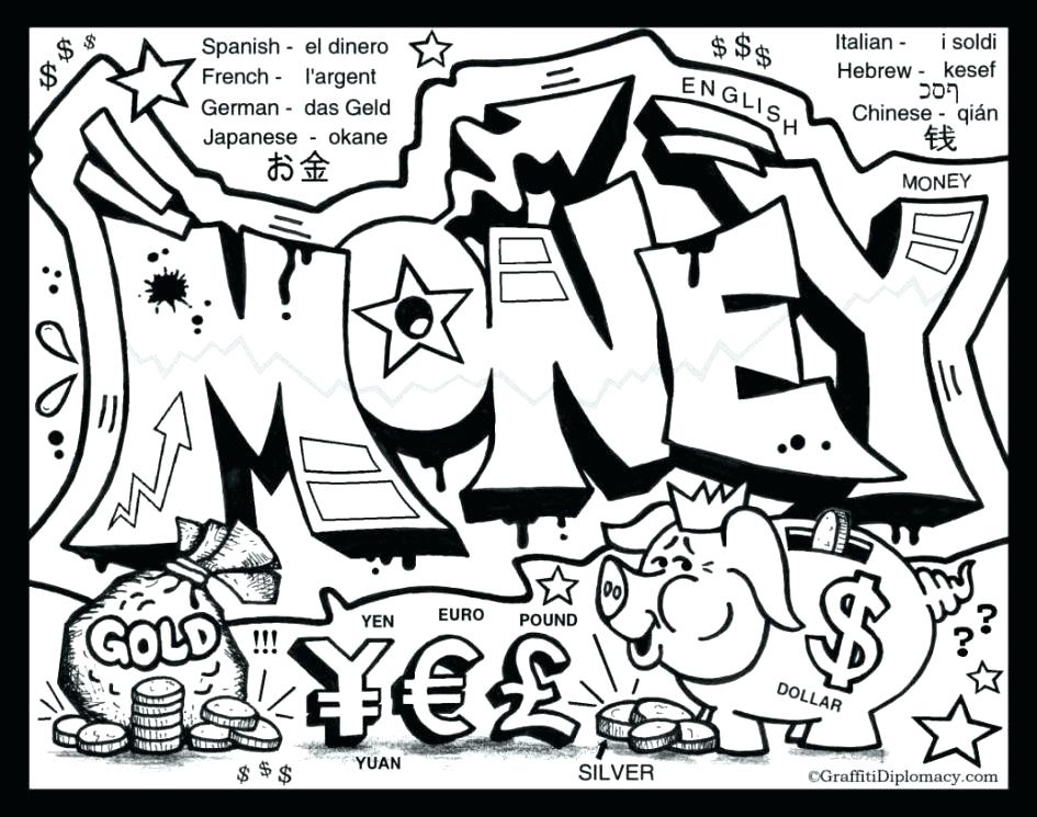 945x745 Graffiti Coloring Pages Concept One Love Graffiti Free Coloring