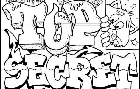 470x300 Graffiti Best Coloring Page Coloring Graffiti