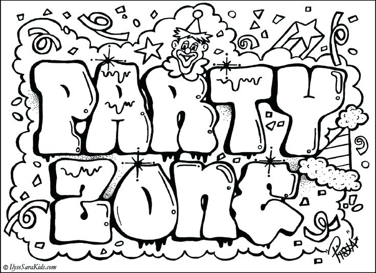 736x535 Printable Graffiti Colouring Pages Fresh Cool Graffiti Coloring