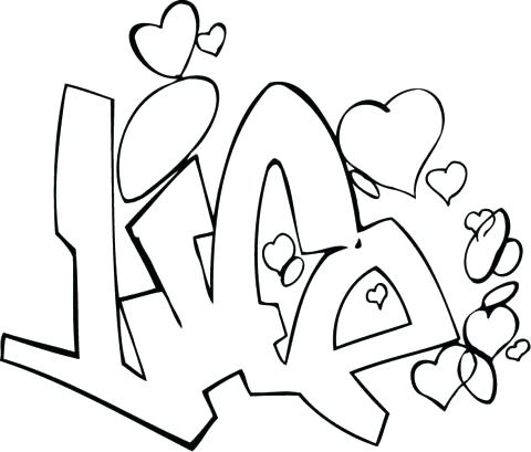 480x409 Graffiti Coloring Pages Coloring Pages Of Names Graffiti Coloring