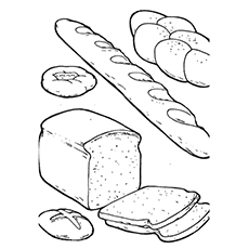 Grains Coloring Pages