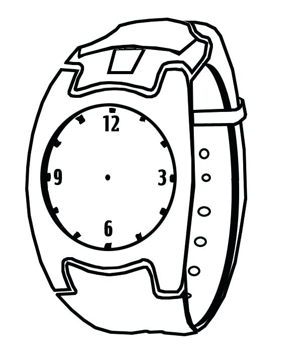 576x720 Clock Coloring Pages Grandfather Clock Coloring Pages Printable