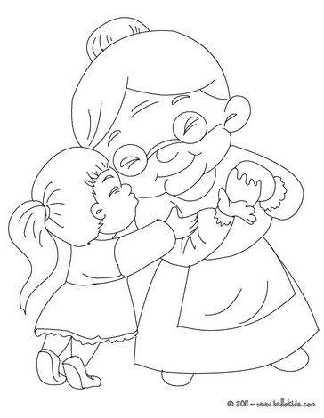 364x470 Merry Grandma Coloring Pages Printable For Mothers Day Moses