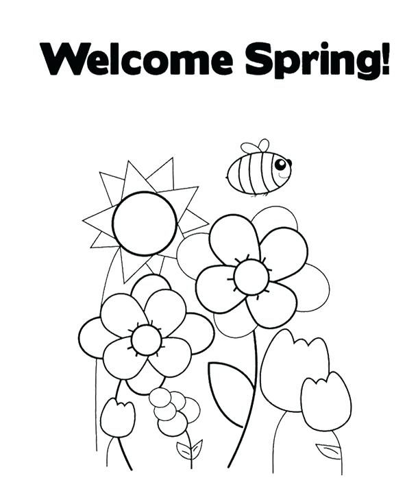 610x697 I Love You Grandma Coloring Pages Welcome Spring Coloring Page