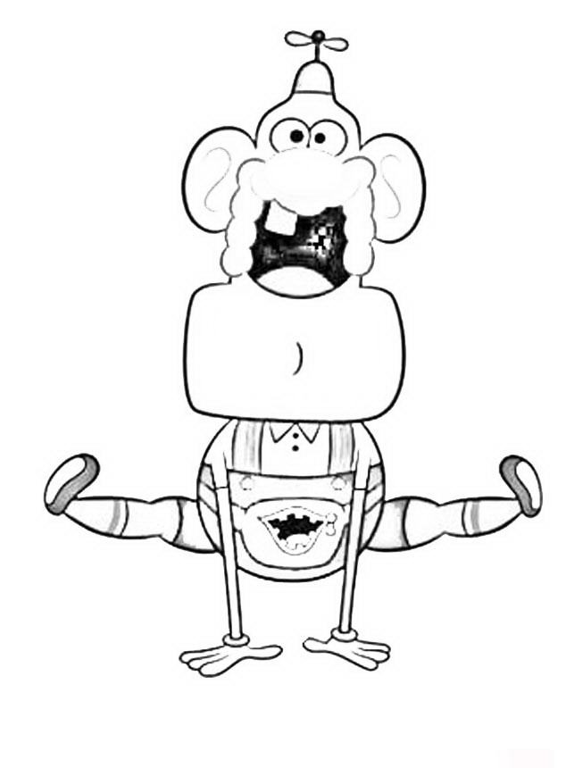634x860 Uncle Grandpa Coloring Pages