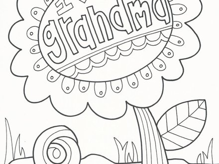 The best free Grandma coloring page images. Download from 394 free ...