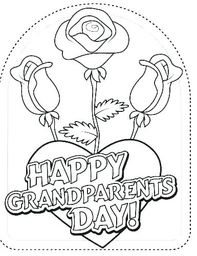 385x501 Grandparents Day Coloring Page Grandparents Day Coloring Page