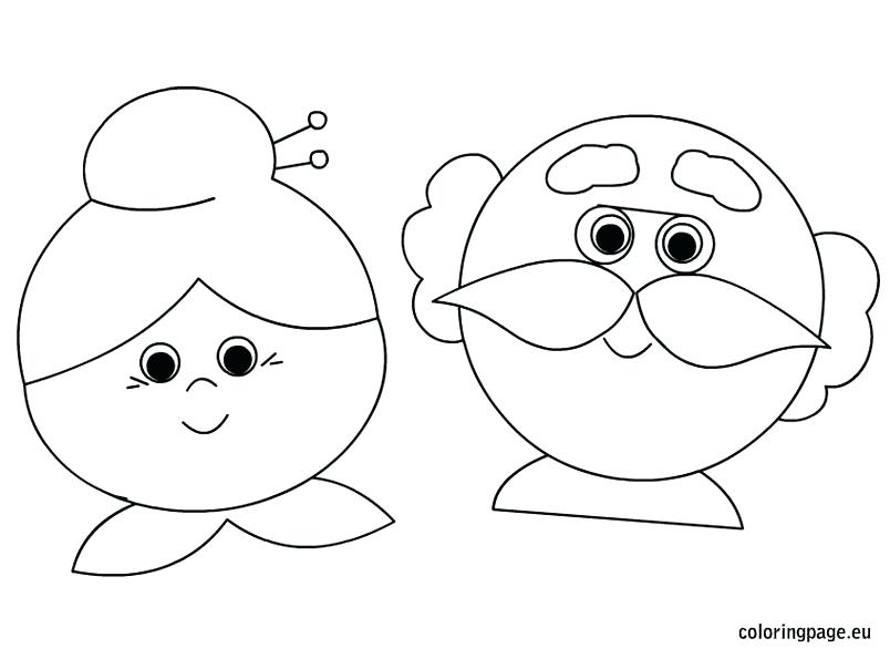 804x595 Grandma Coloring Pages Free Grandparents Day Coloring Pages