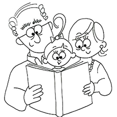 230x230 Top Grandparents Day Coloring Pages For Your Little Ones