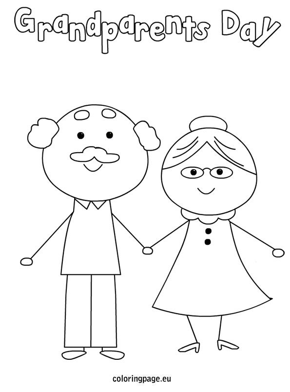 595x804 Grandparents Day Coloring Pages Best Grandparents Day Images