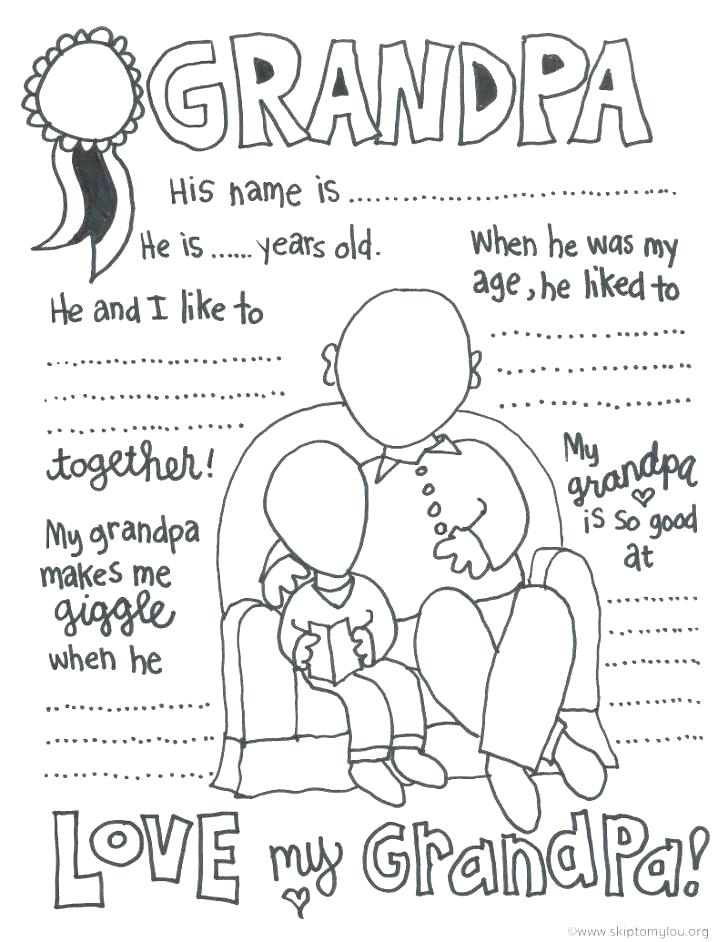 Grandparents Day Printable Coloring Pages at GetDrawings | Free download