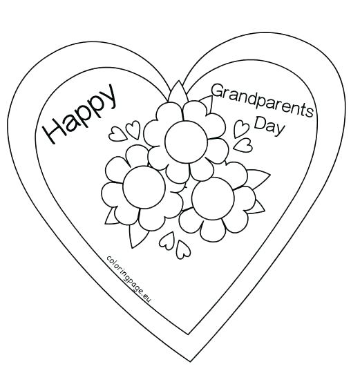 508x553 Happy Grandparents Day Coloring Pages Grandparents Day Coloring