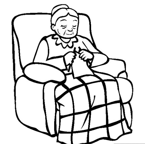 570x563 Grandparents Coloring Pages Free Grandparent Coloring Pages