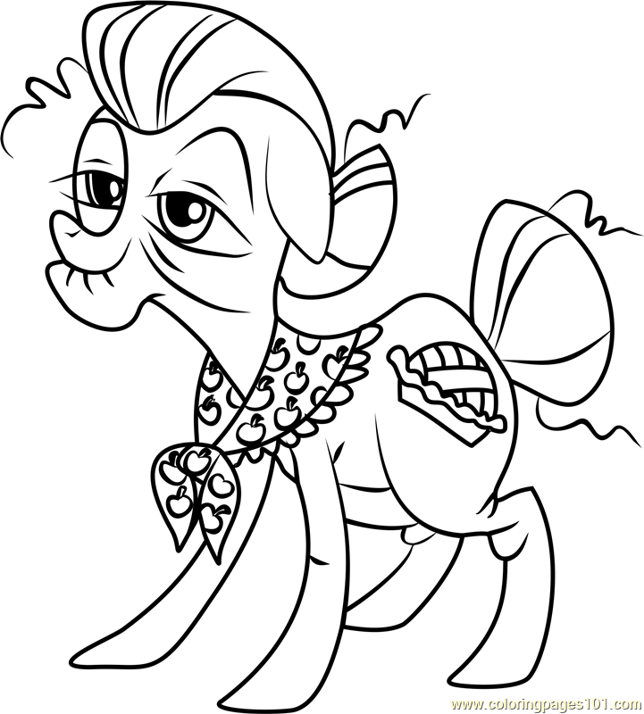721x800 Granny Smith Coloring Page