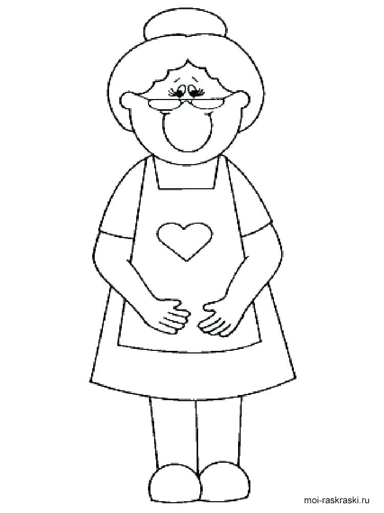 750x1000 Happy Birthday Grandma Coloring Page Grandma Coloring Pages Happy