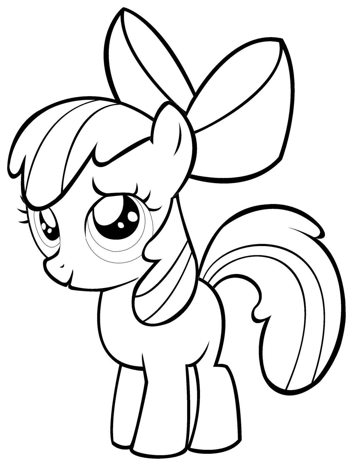 1230x1600 Inspiration My Little Pony Granny Smith Coloring Pages