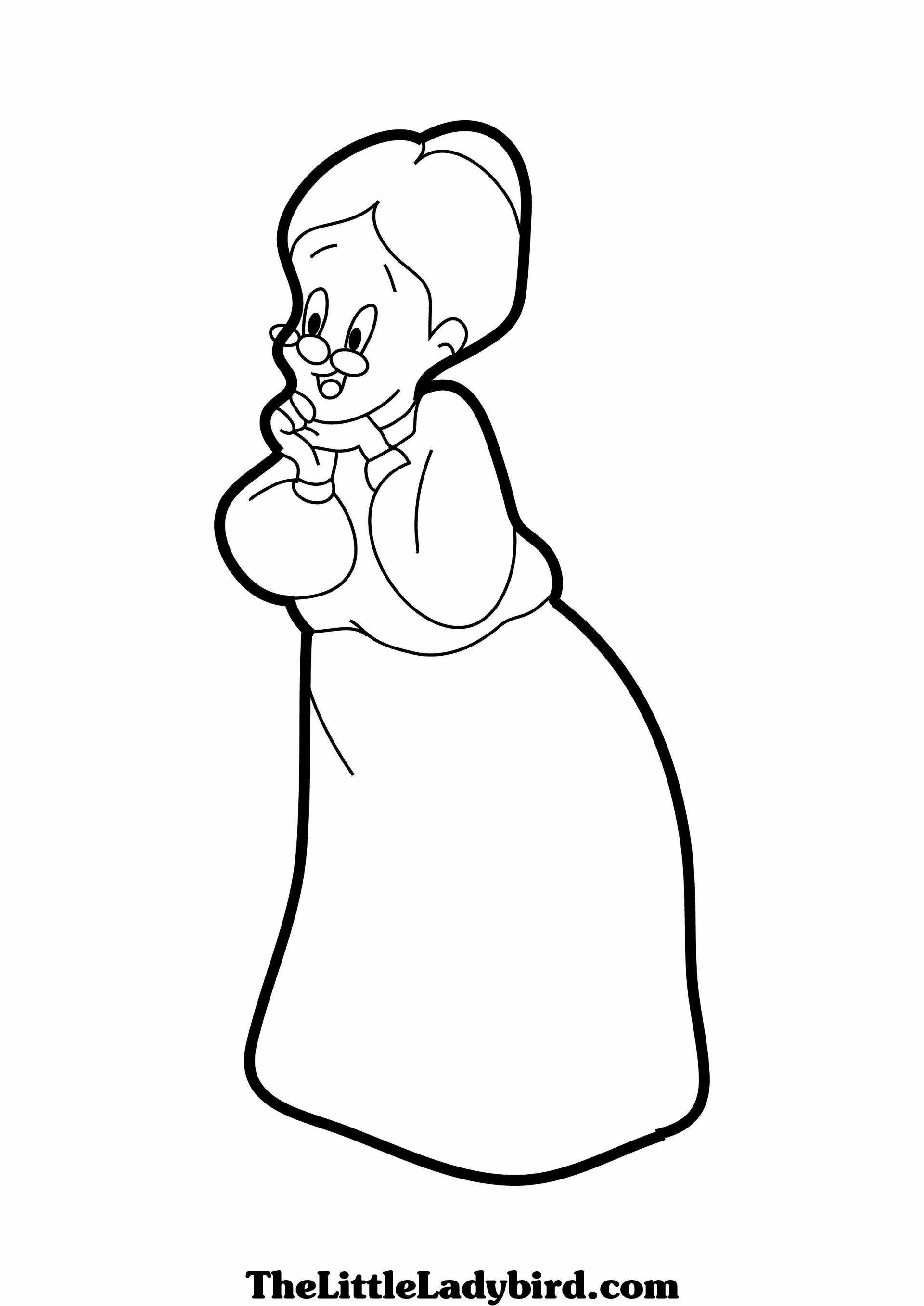 1920x2715 Looney Tunes Granny Coloring Page Of From Tweety Pages The Little