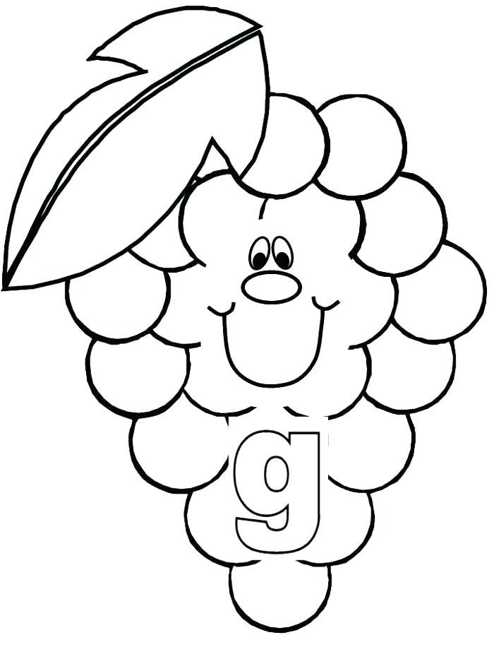 700x933 Grapes Coloring Pages Grapes Coloring Pages Grapes Coloring Page