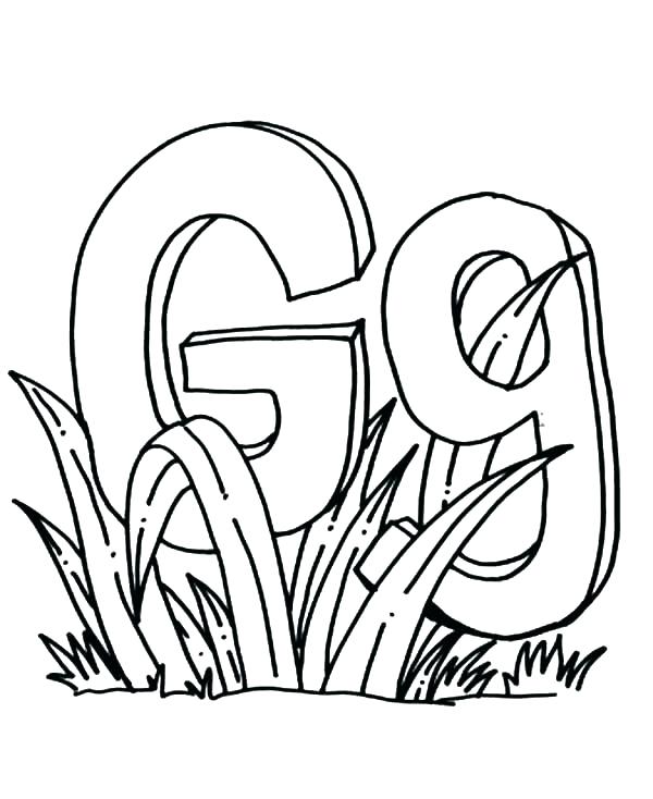600x734 Alphabet Coloring Pages For Toddlers Yoschool Site