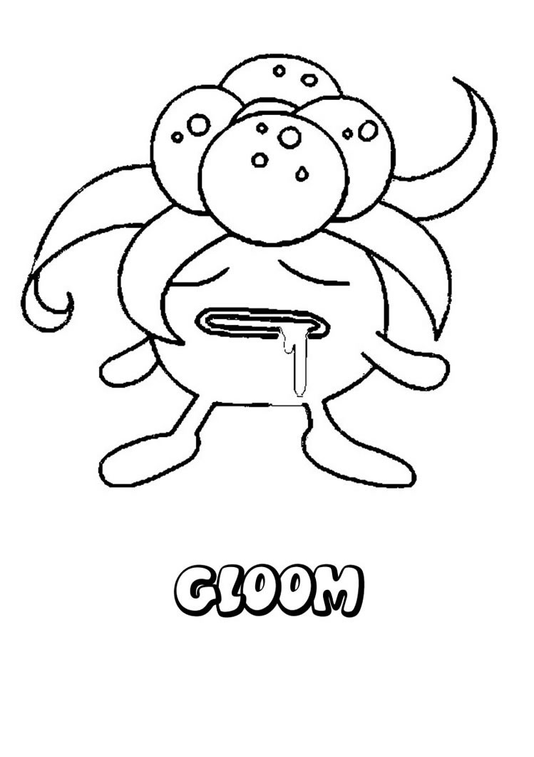 749x1060 Gloom Coloring Pages