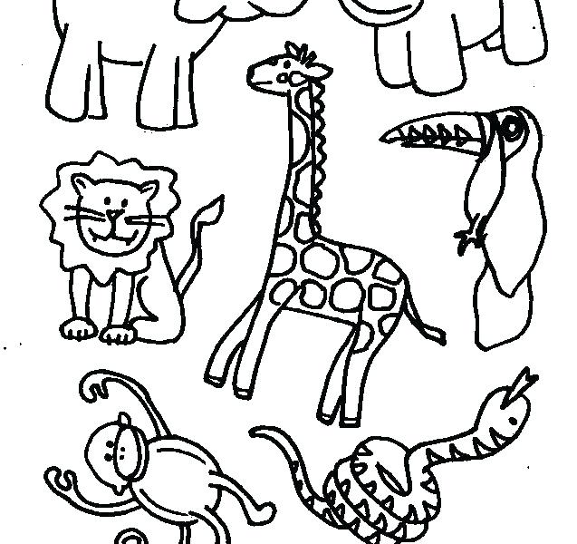 637x600 Grassland Animals Coloring Pages Images About Coloring Baby
