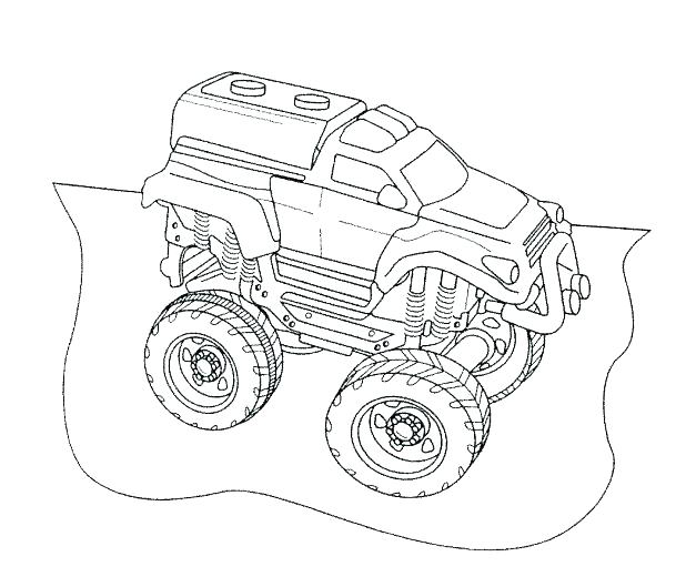 618x529 Grave Digger Coloring Pages Medium Size Of Monster Truck Coloring