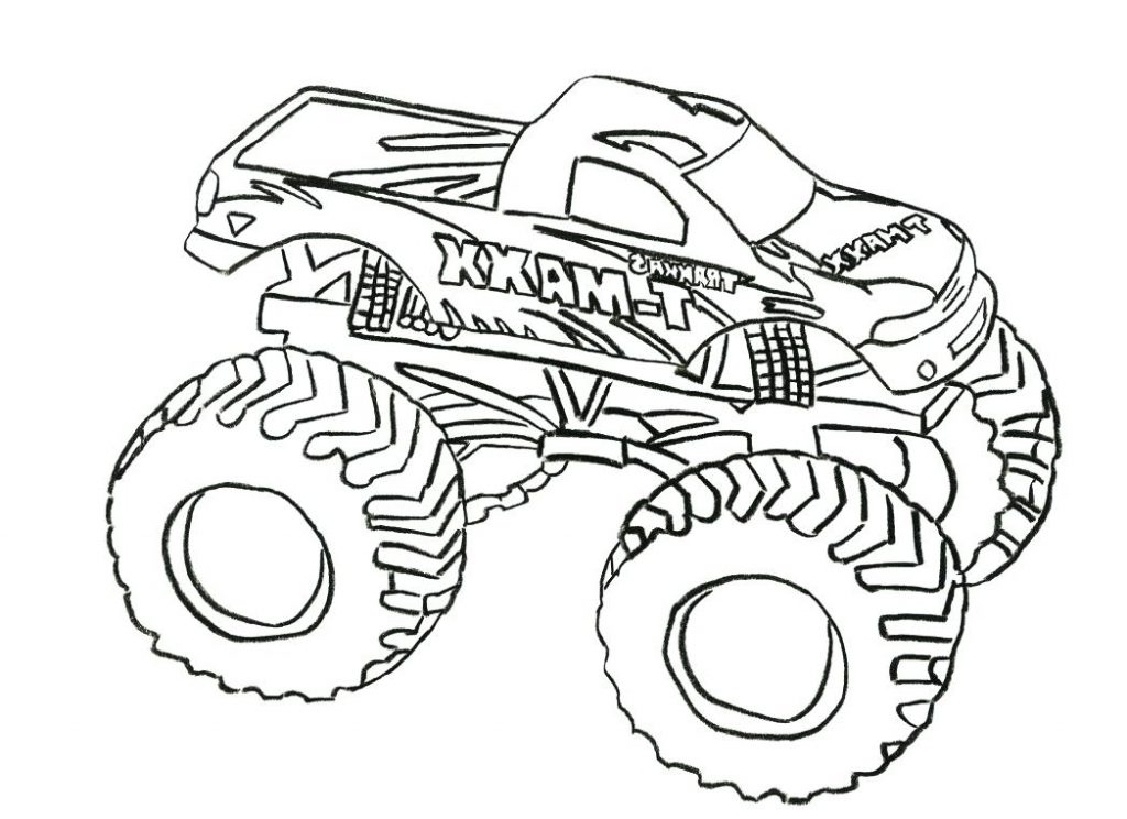 1024x744 Coloring Pages Monster Truck Coloring Pages Jam Page Colouring