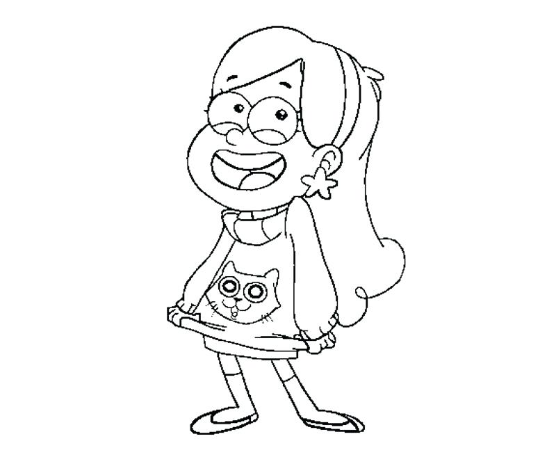 800x667 Gravity Falls Coloring Pages