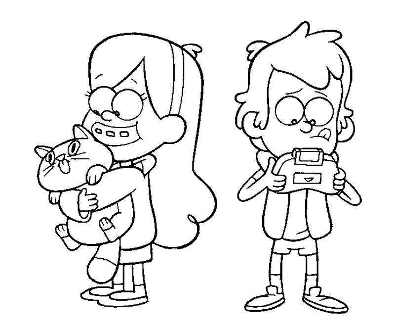 800x667 Gravity Falls Coloring Pages Gravity Falls Coloring Pages