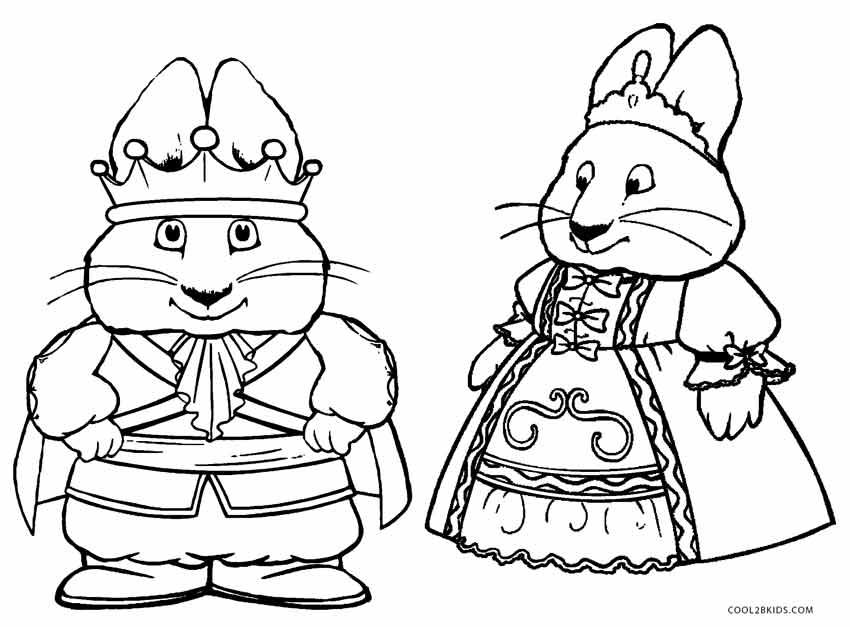 850x627 Free Printable Max And Ruby Coloring Pages For Kids