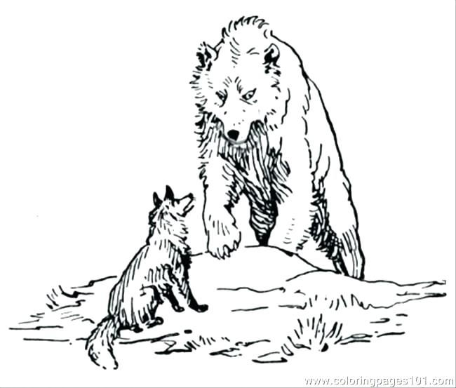650x553 Free Printable Wolf Coloring Pages For Kids Coloring Pages Wolf