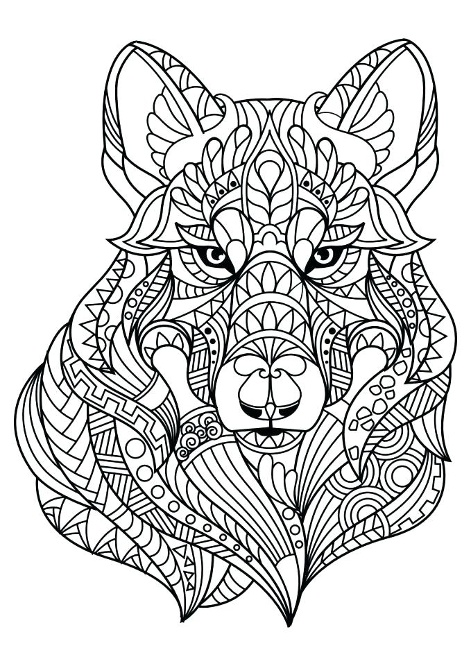679x960 Coloring Pages Wolf Wolf Pup Coloring Pages Wolves Coloring Page