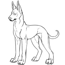 230x230 Top Free Printable Dog Coloring Pages Online